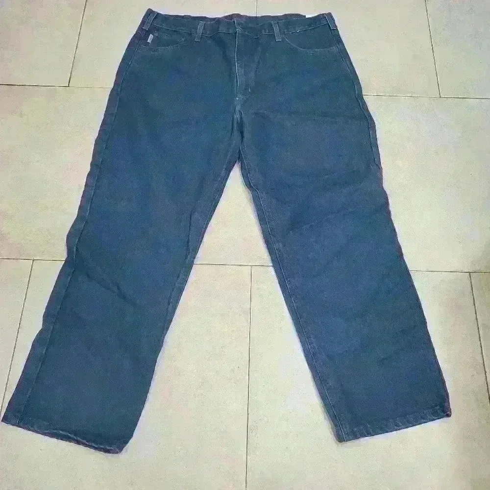 Carharrt men's flame resistant relaxed fit jeans straight leg size 40x30…